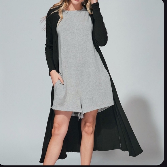 Dresses & Skirts - Viscos Terry Lounge Romper Size Medium W/Sash, with Open Keyhole Back Design